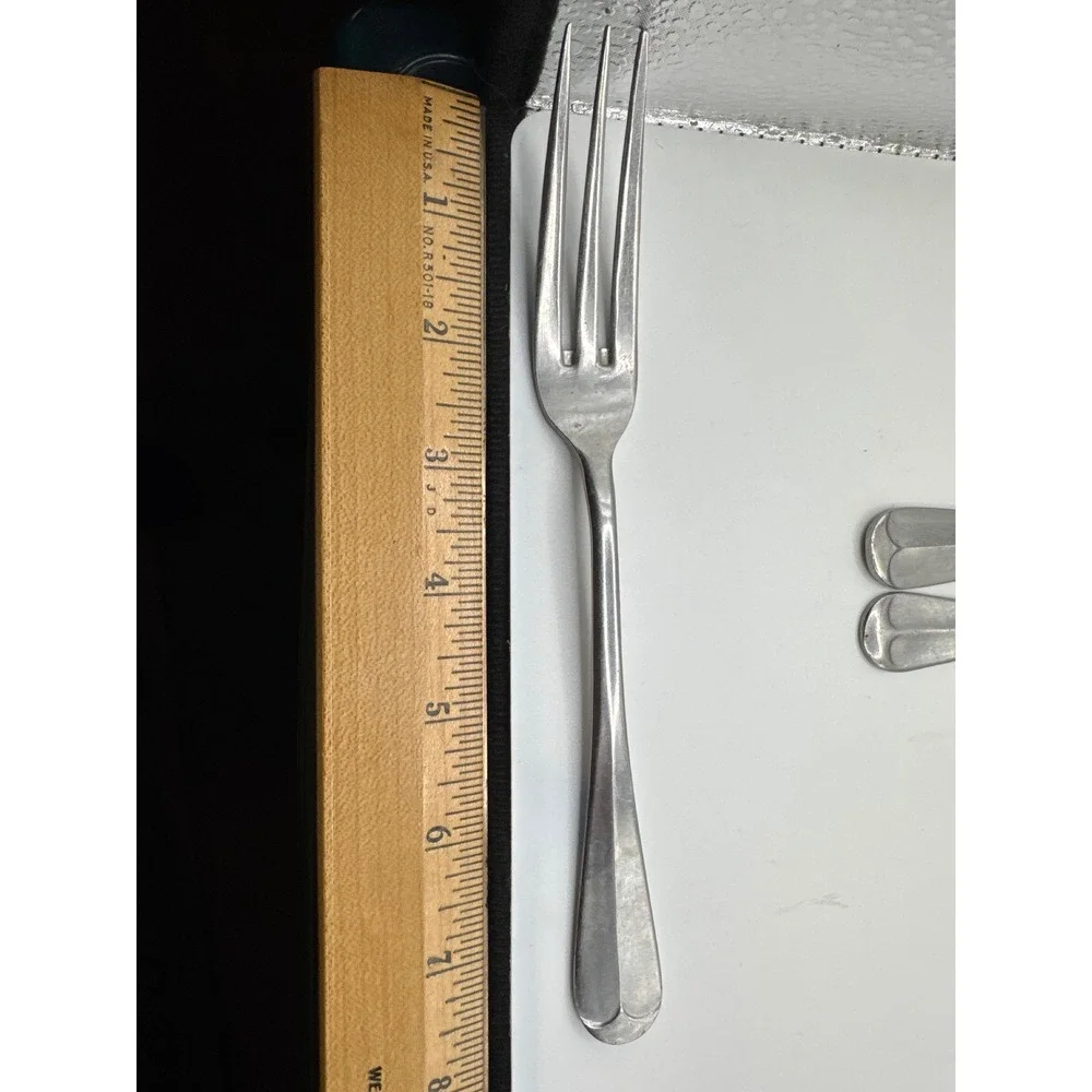 Capco CAO5 Stainless Steel Forks Set of 3 Japan Satin Center Ridge 7.5 Inch
